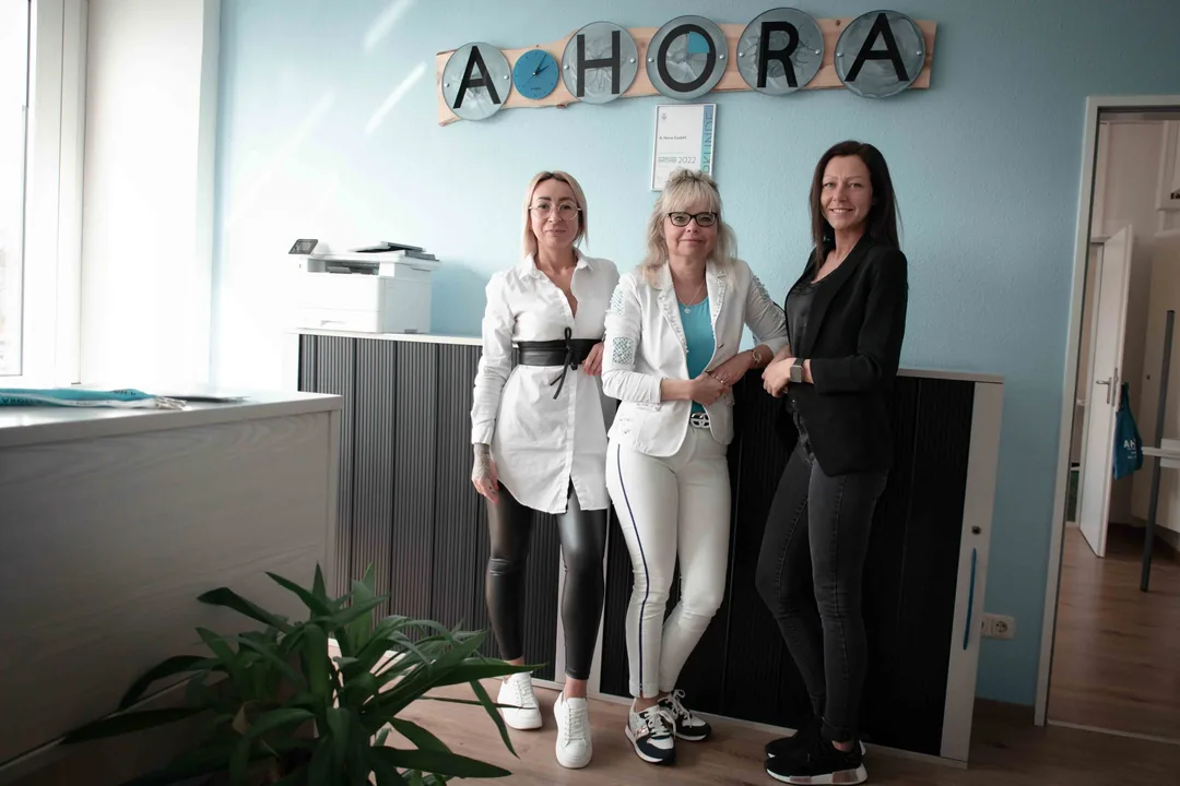 Das Team der A.Hora GmbH am Standort Cottbus
